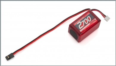 VTEC LiPo 2700 RX-Pack 2/3A Hump - RX-only - 7.4V
