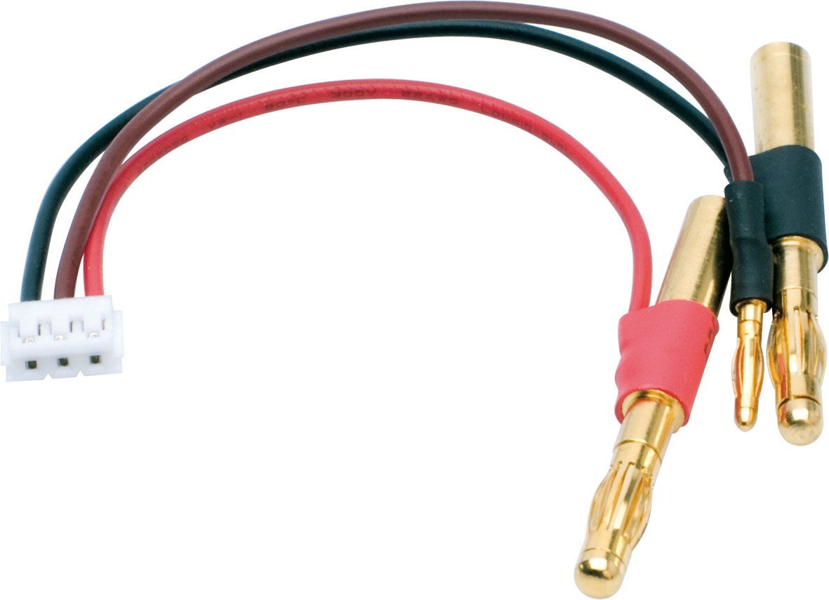 DISC.. LiPo Hardcase balancing adapter - 4/2mm female plug to EHR plu