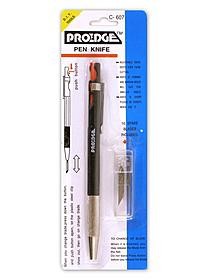 DISC.. DISC.. Retractable Pen Knife w/10 Blades