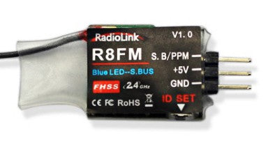 R8FM super mini (2,5g) 2.4Ghz 8Ch S.Bus Receiver for T8FB & T8S