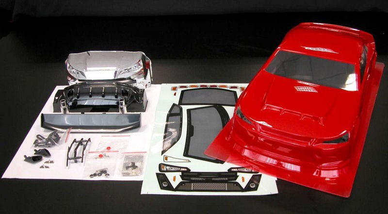 PAINTED BODY TMR MUSCLE CAR 190 MM