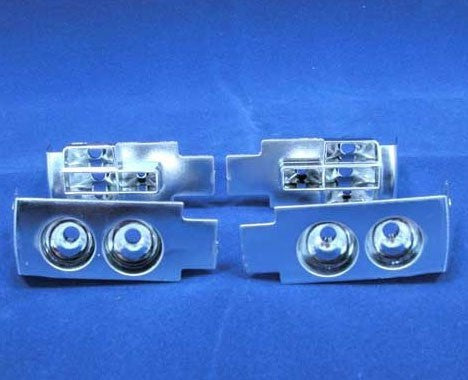 Chrome cups light set Fiat 131