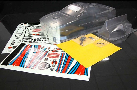 Lancia 037 CLEAR BODY WITH MARTINI RACING DECALS