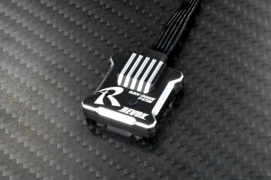 Reve D Steering Gyro REVOX for RWD Drift Car (Black)