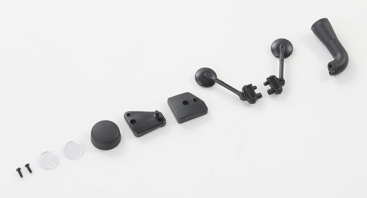 1/10 Atlas - REARVIEW MIRROR AND SNOKLE