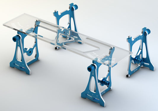 Setup system for 1/10 Onroad Blue with Carrying Bag