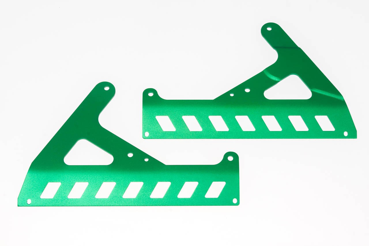 Dirt Bike : BatteryFixed Panels (Green)