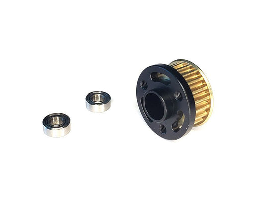 Vigor 7075 Aluminum Hard Coating Center Pulley (with 1mm offset) for Xray X4'22