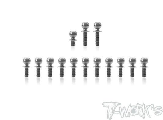 T-Work's 64 Titanium Ball End Set for Sworkz S14-4C (14pcs)