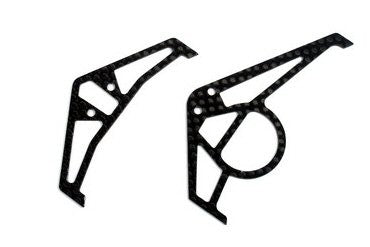 DISC.. Graphite tail fins-BLACK