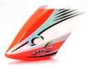 Pre-Painted Canopy (Type A) ORANGE (w/ Tail Fin Sticker) (MPCX)