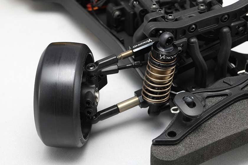 Yokomo YD-2 Series Aluminum Front Arm & Oil Damper Set (Upgrade 1 Set)