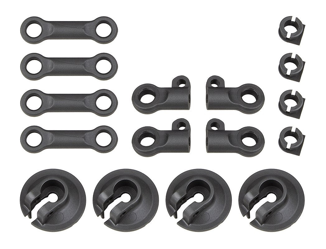 Associated RC8B4 Spring Cups and Shock Rod Ends
