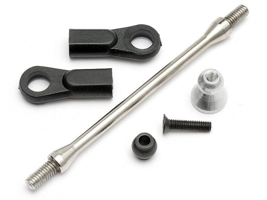 Rear chass anti-bending rod