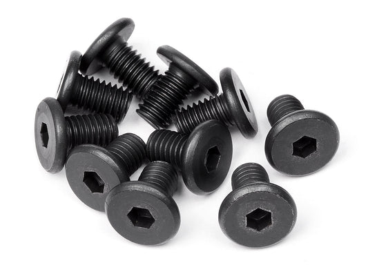 Pan head screw M5x8mm (hex socket/10pcs)