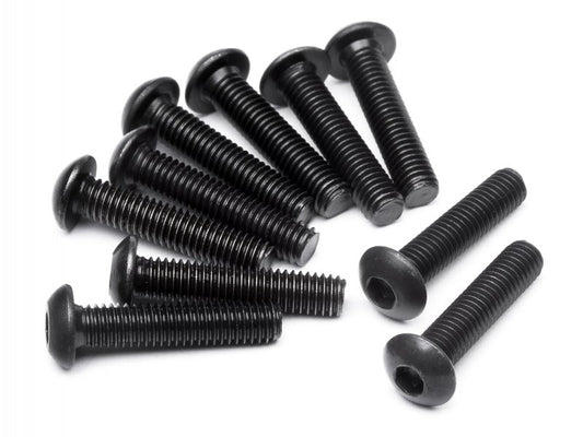 Button Head Hex Screw M3x14mm (10ks)