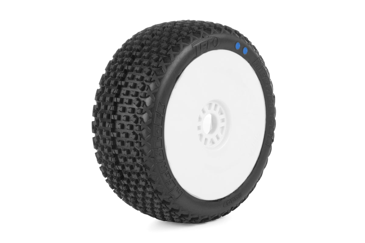 T-PRO 1/8 Offroad MEGABLOCK Sport Tires Pre-Glued - SP R3 Soft (4pcs)