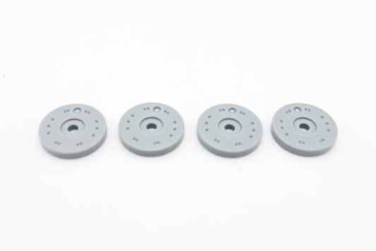 SWORKz 1/8 BBS Precision Plastic Shock Piston DIY (4pcs)
