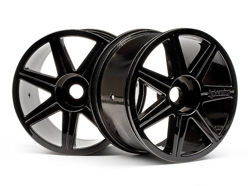 7 Spoke Black Chrome Trophy Truggy Wheel