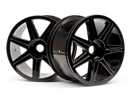 7 Spoke Black Chrome Trophy Truggy Wheel