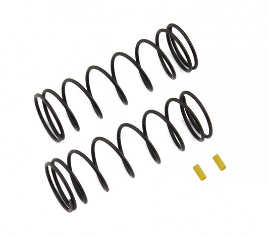 Associated Front Springs V2, Yellow, 5.7 lb/in, L70, 8.5T, 1.6D (2pcs)