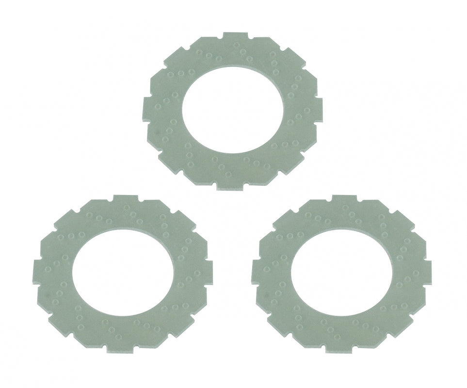 Associated FT Octalock Fiberglass Slipper Pads 19mm (3pcs)