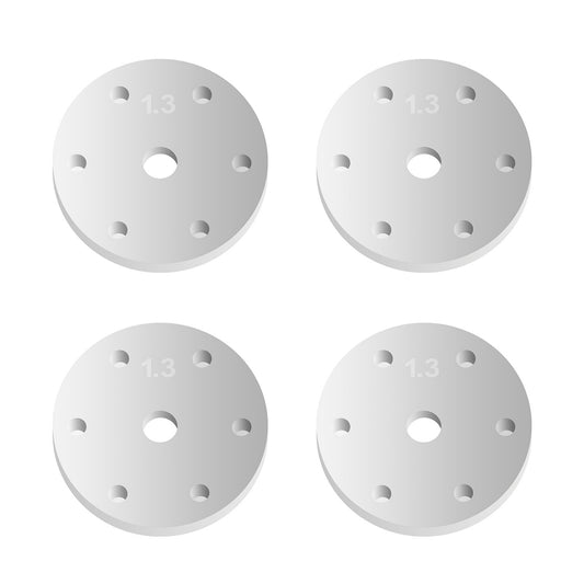 Associated FT 16mm Flat Shock Piston 6x1.3mm (4pcs)