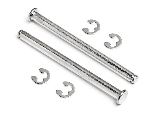 Front pins for upper suspension