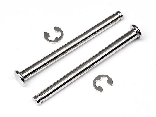 Front pins of lower suspension
