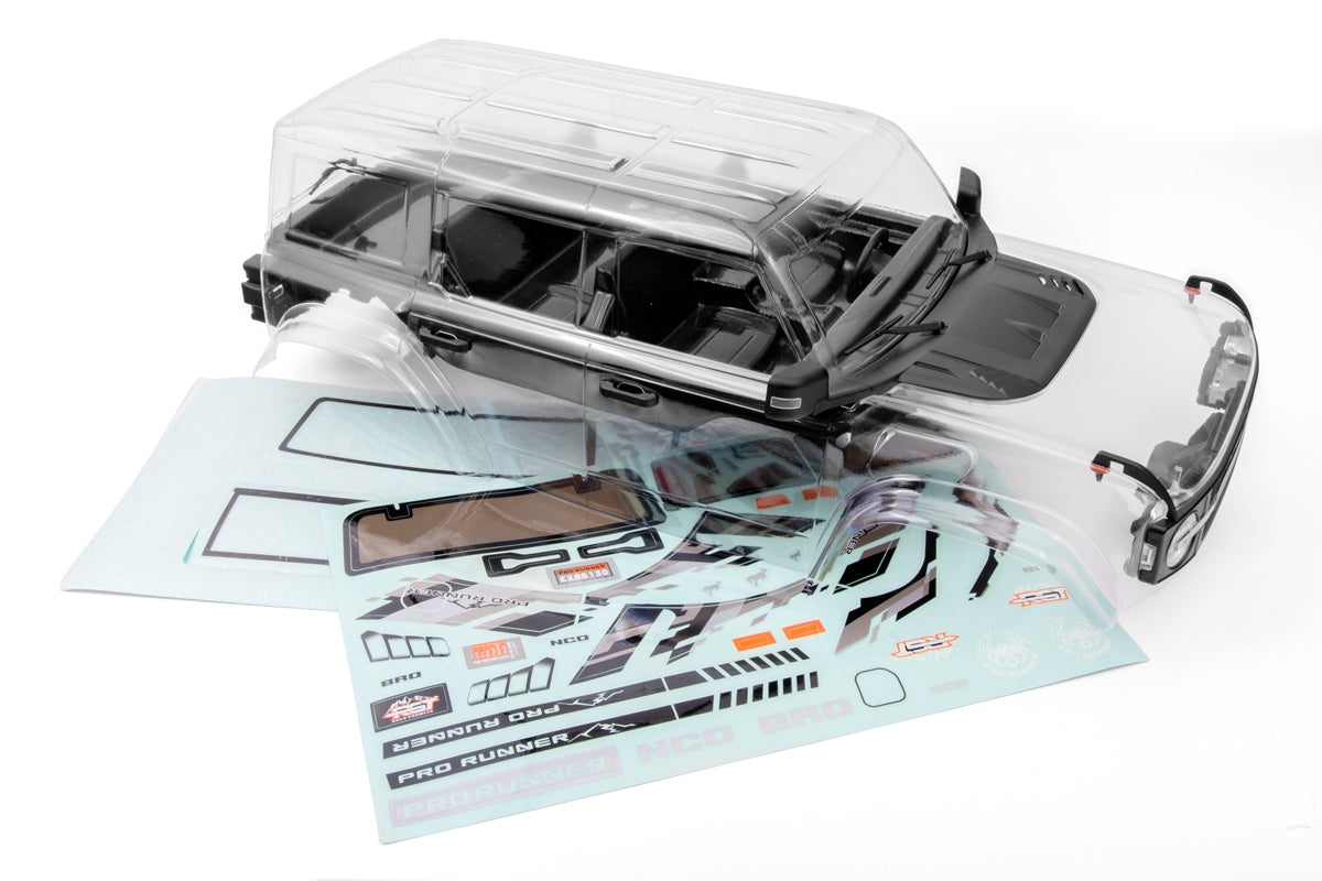 RGT Pro Runner Assembled Clear Body
