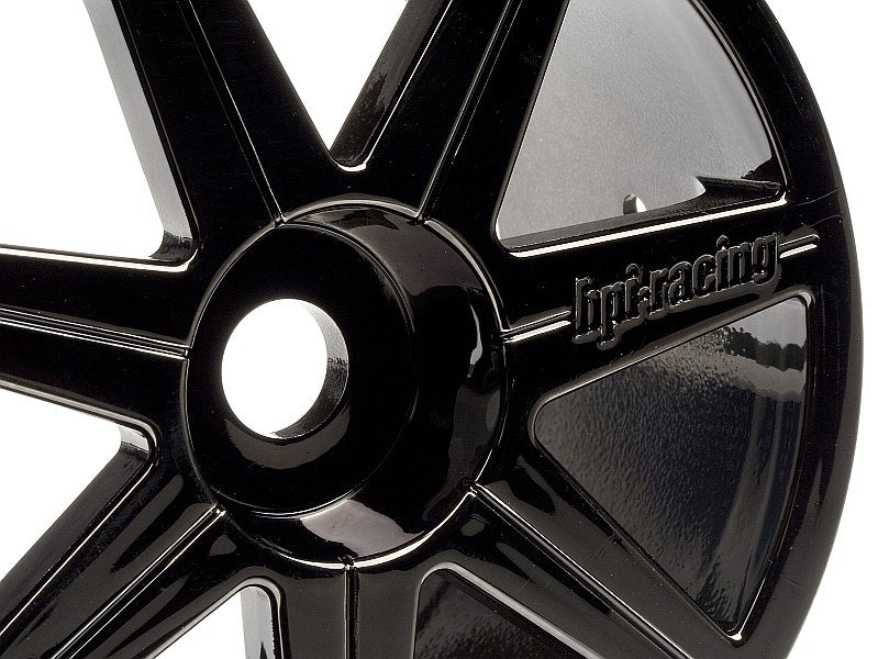 7 Spoke Black Chrome Trophy Truggy Wheel