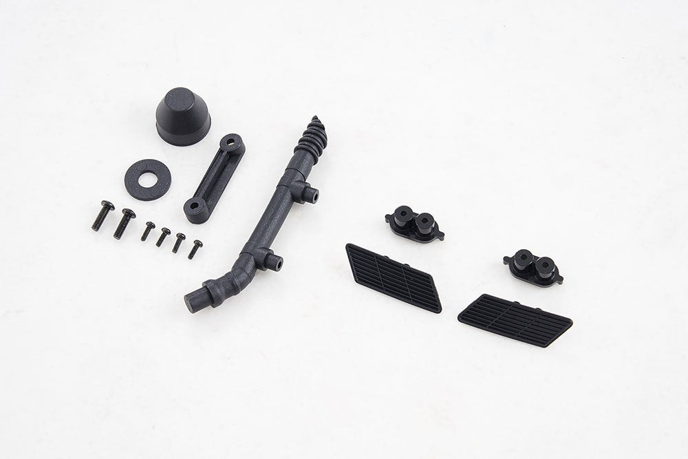 FCX10 Land Rover serie 11044 - SIDE GRILLE AND WADING THROAT