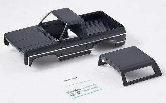 FCX24Pro K5 - CAR BODY AND CANVAS TOP PAINTED (BLACK / BLACK )