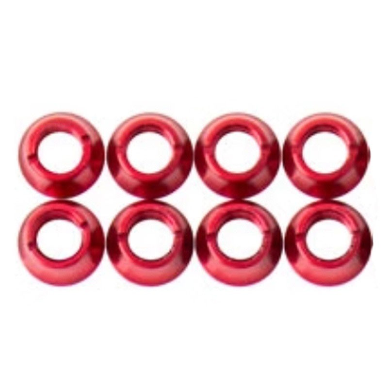 Nuts (8pcs) for V16 switches  - red
