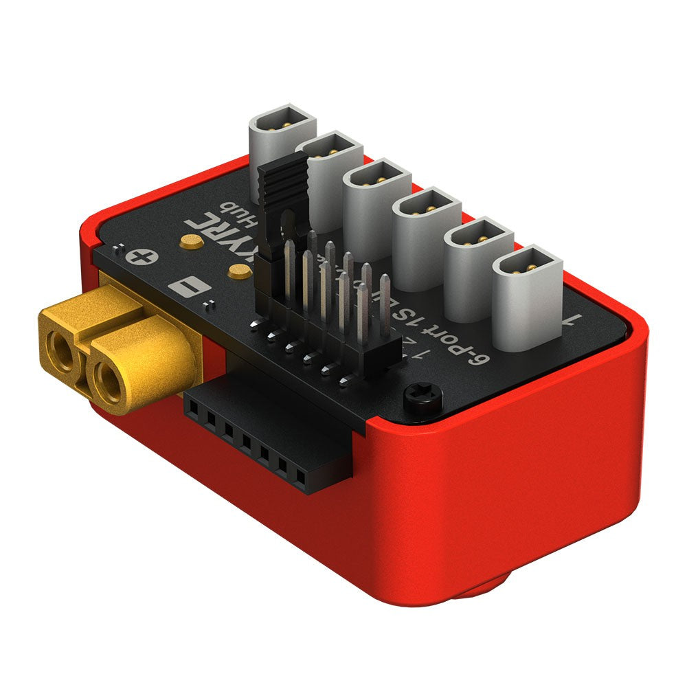OSH 6-Port 1S Lithium Battery Charging Hub with BT2.0 Connector