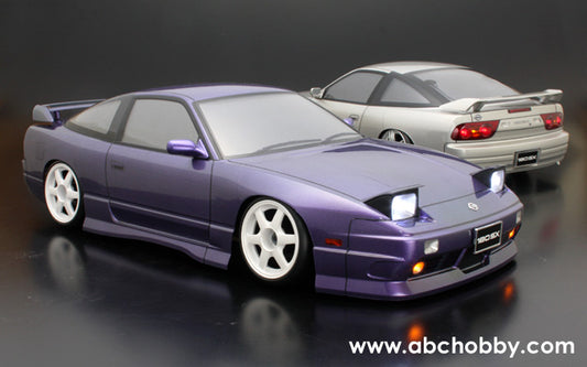 Yokomo ABC Hobby Nissan 180SX Clear Lexan Body