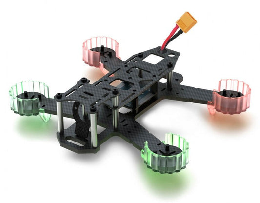 DISC.. FX180 FPV carbon frame kit 180mm with Leds & power hub