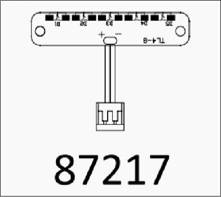 TL4 :  front wheel arch light