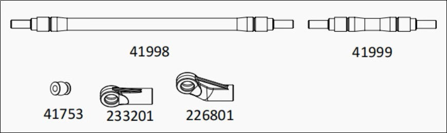 TL4 :  steering rod assembly